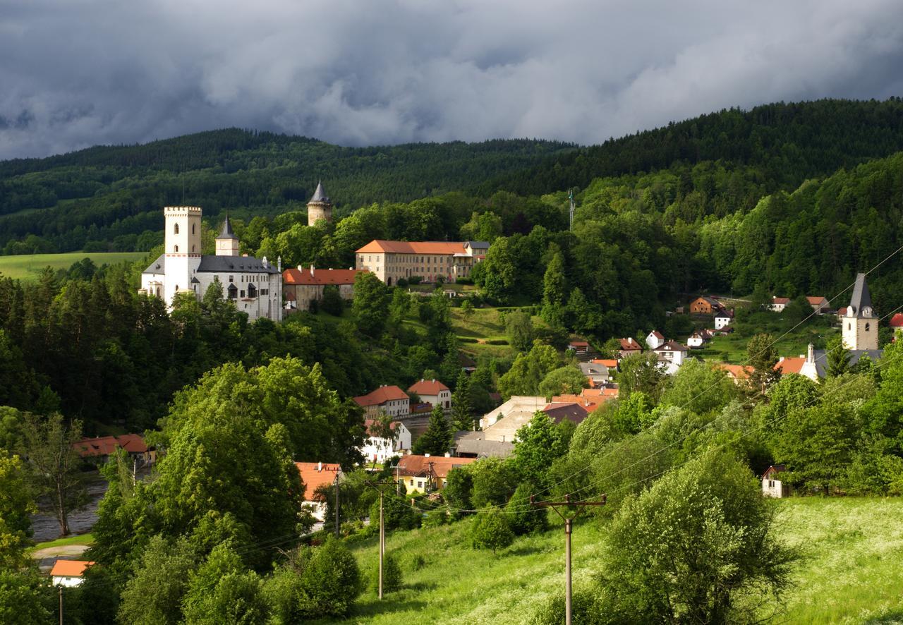 Penzion U Candru Vyšší Brod Eksteriør bilde